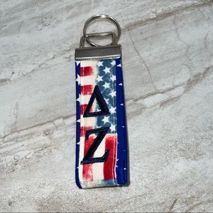 Delta Zeta DZ Keychain